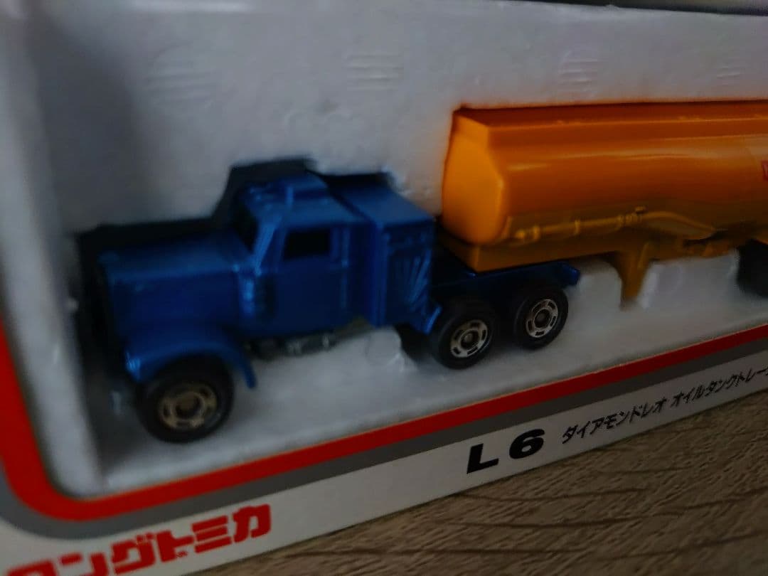 日本製トミカ ロングトミカ ダイアモンドレオ オイルタンクトレーラー