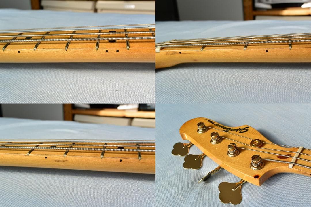 YAMAHA SB-500 70年代 特製ピックガード＆ブラス製ブリッジ