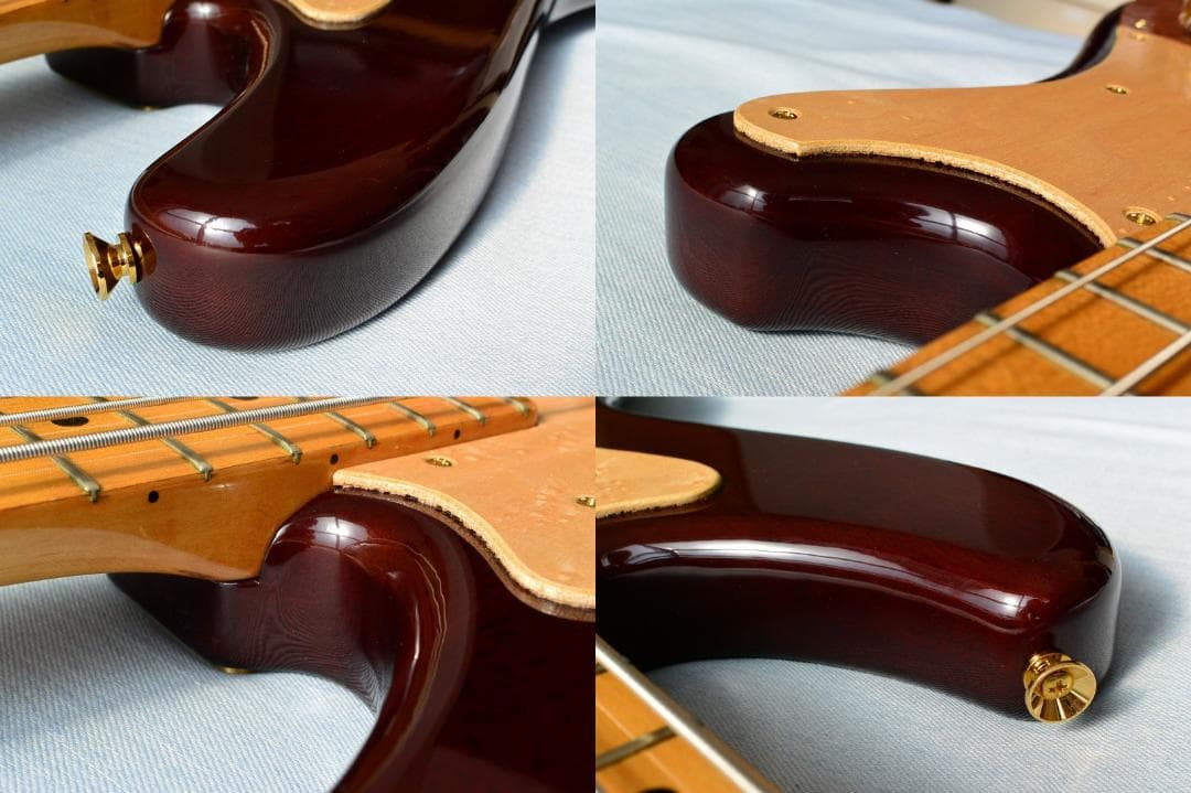 YAMAHA SB-500 70年代 特製ピックガード＆ブラス製ブリッジ