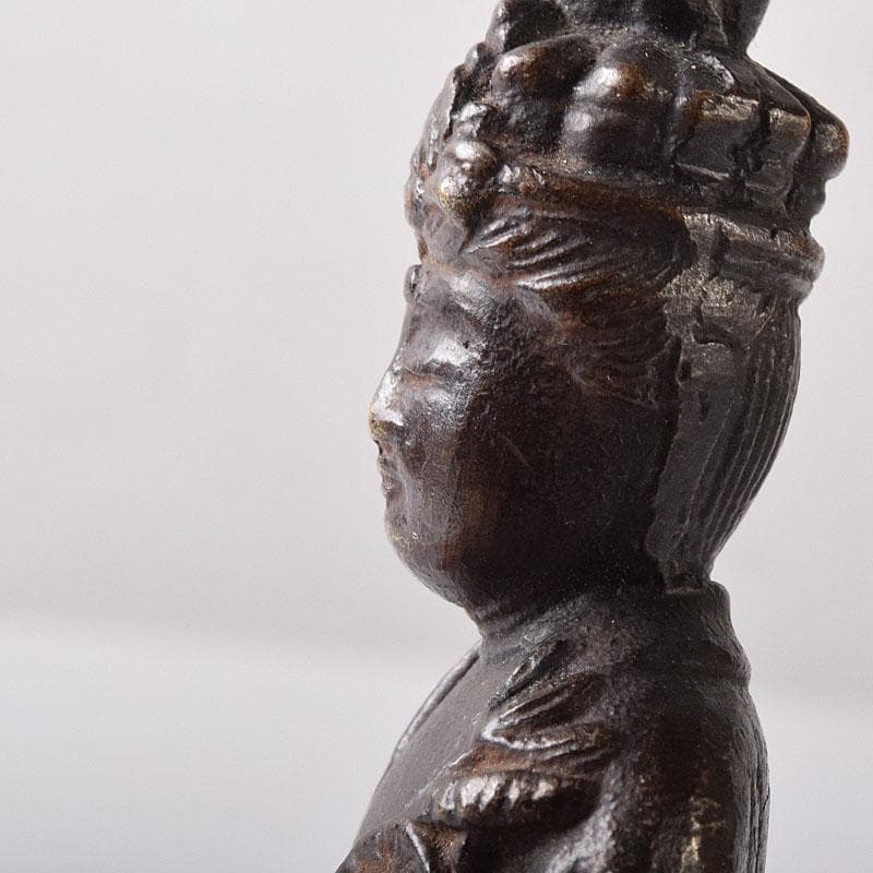 仏教美術　古銅　仏像　置物　V　R8392