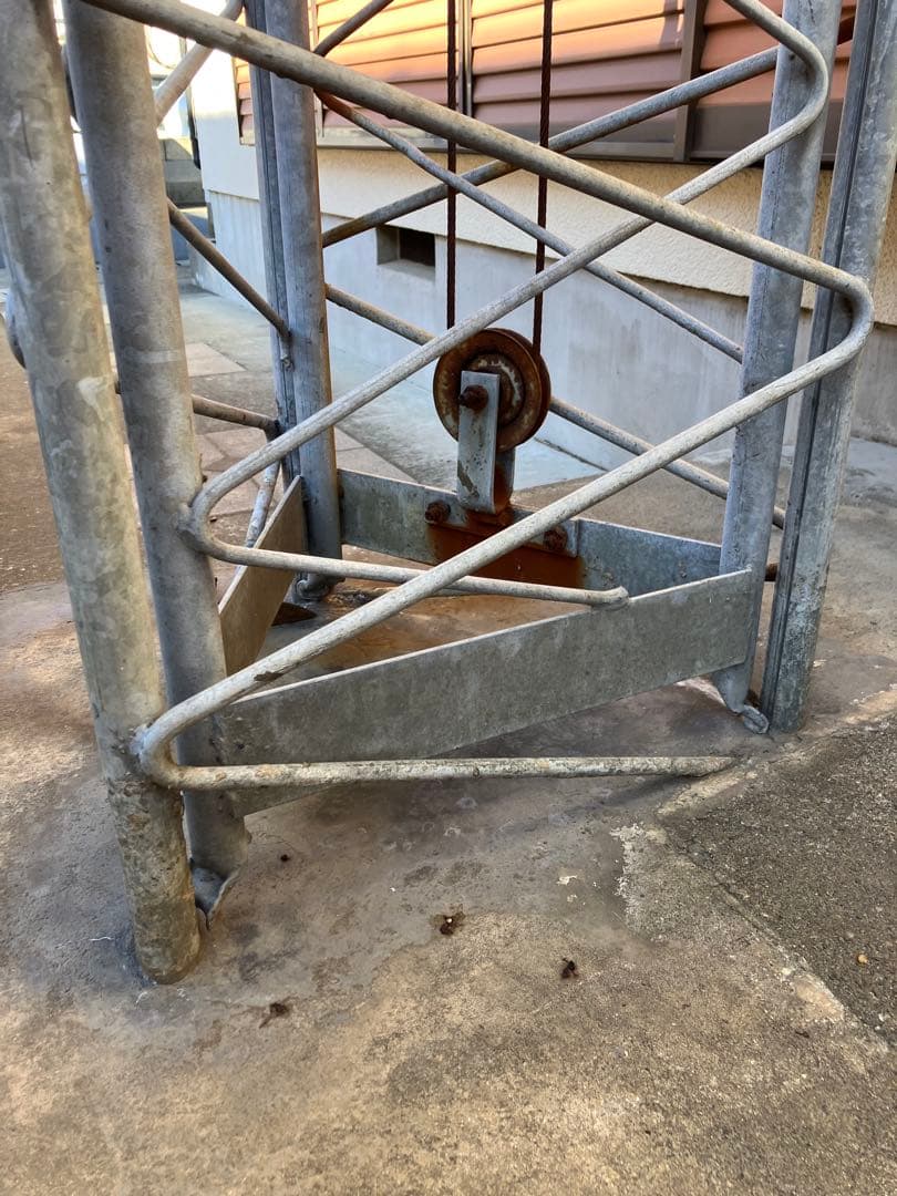 アンテナタワー クランクアップ手動式（16m〜6.5m）