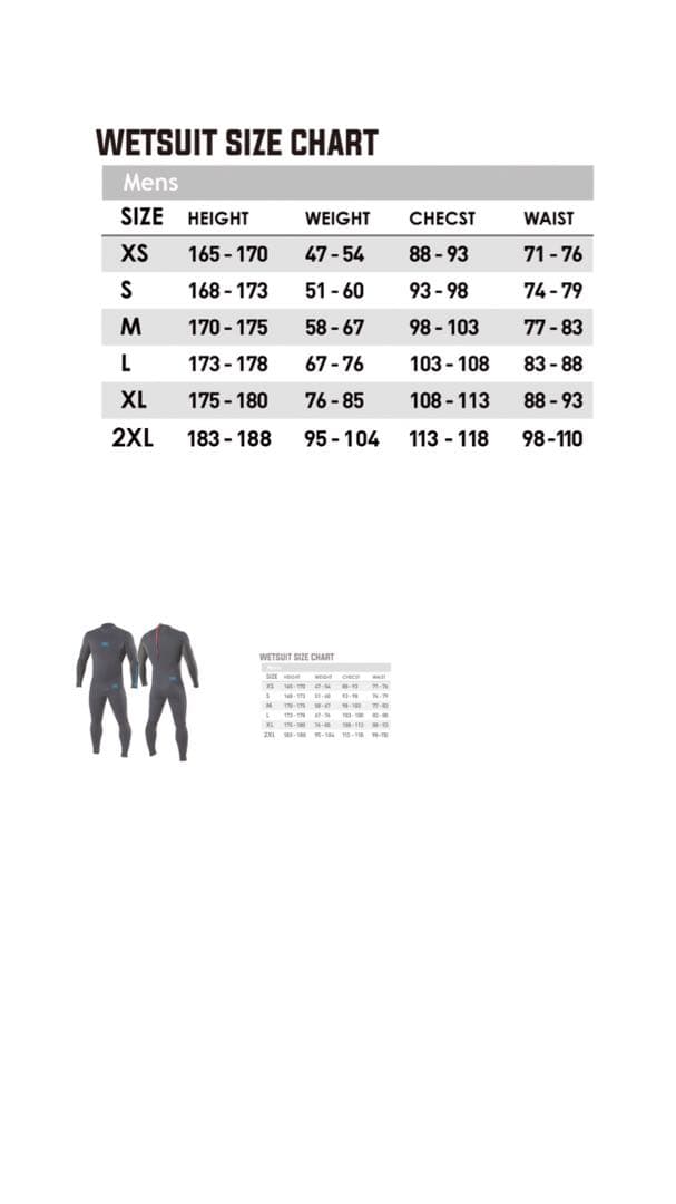 OCEAN+EARTH フルスーツ Lサイズ ブラック