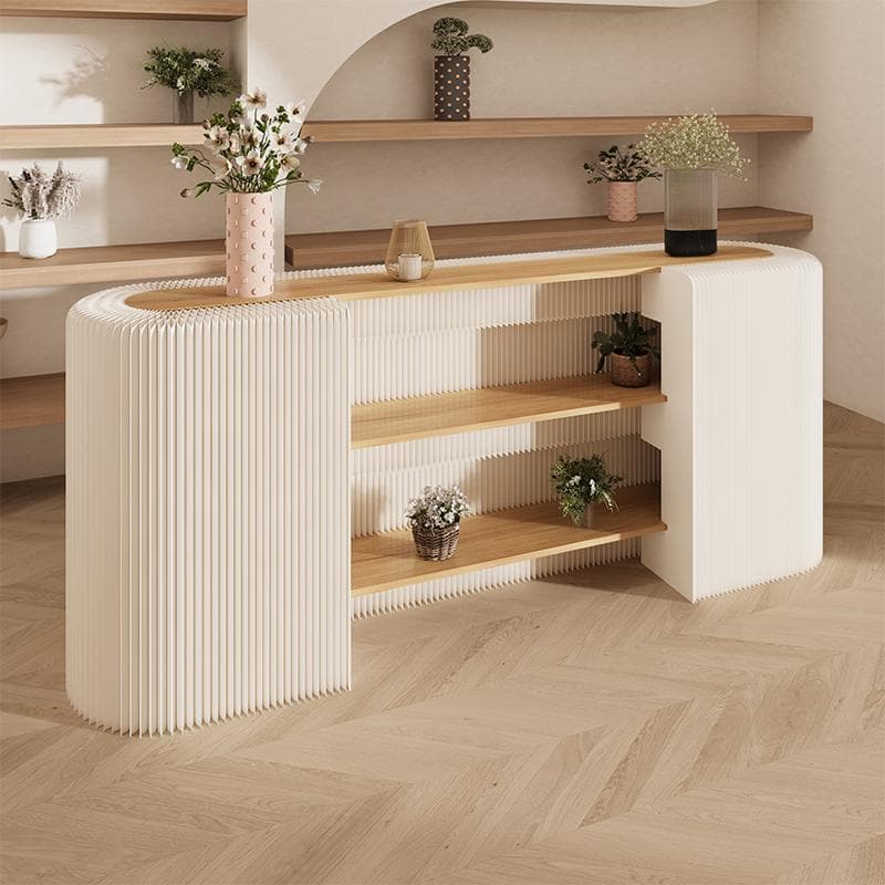 受付カウンター長さ180㎝高さ78㎝レジ 受付台テーブル折り畳み演説台おしゃれ