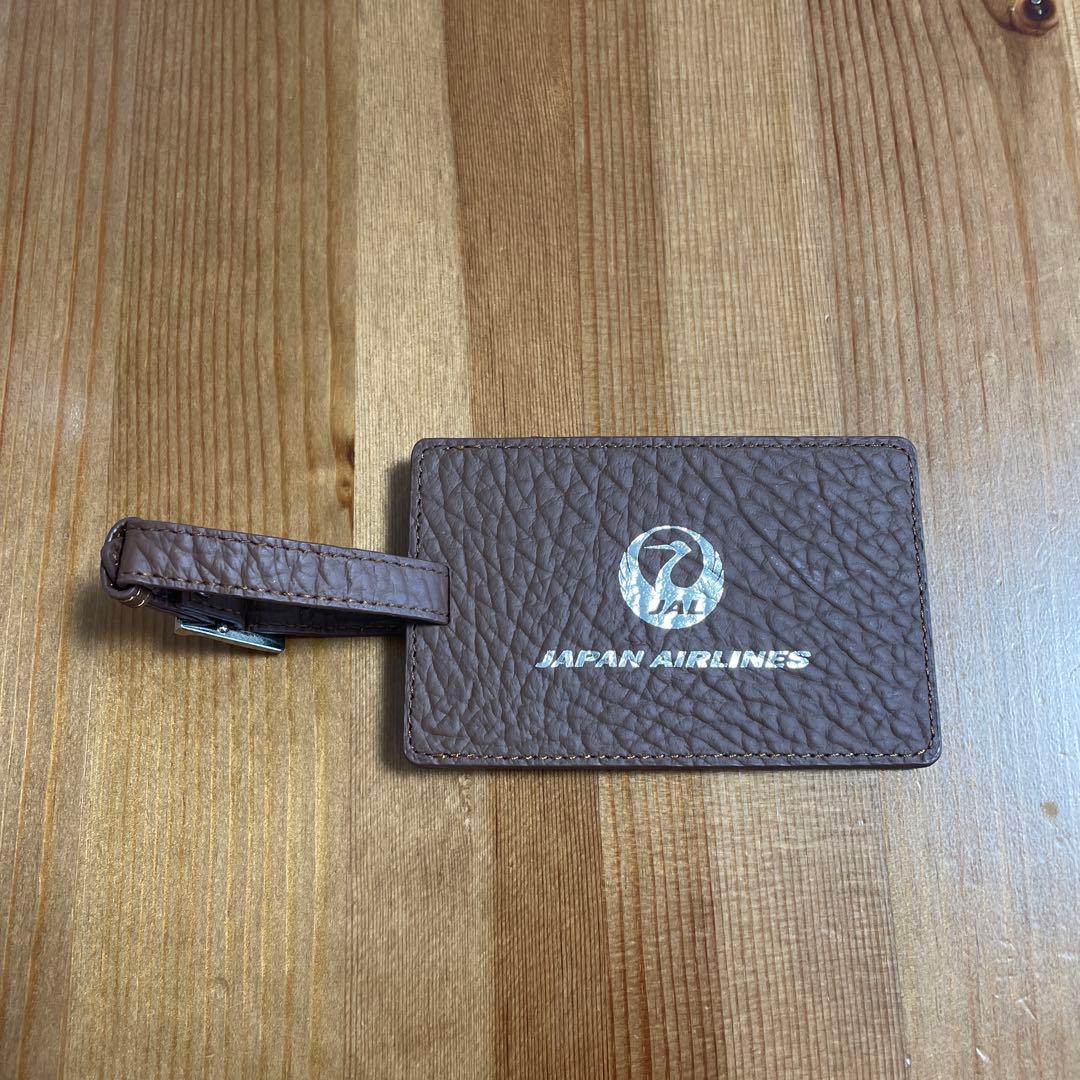 JAL ネームタグ　素材はファーストクラスシート使用