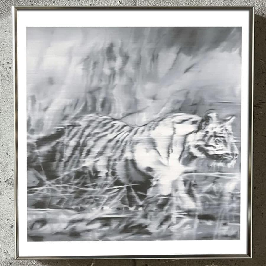 額装済/Tiger 1965/ゲルハルトリヒター/限定500枚/証明書/ポスター