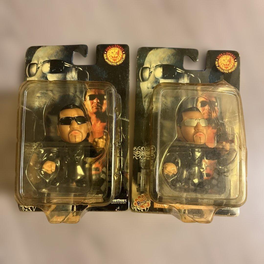 新日本　プロレス　蝶野正洋　hao フィギュア 黒 シルバー セット激レア893