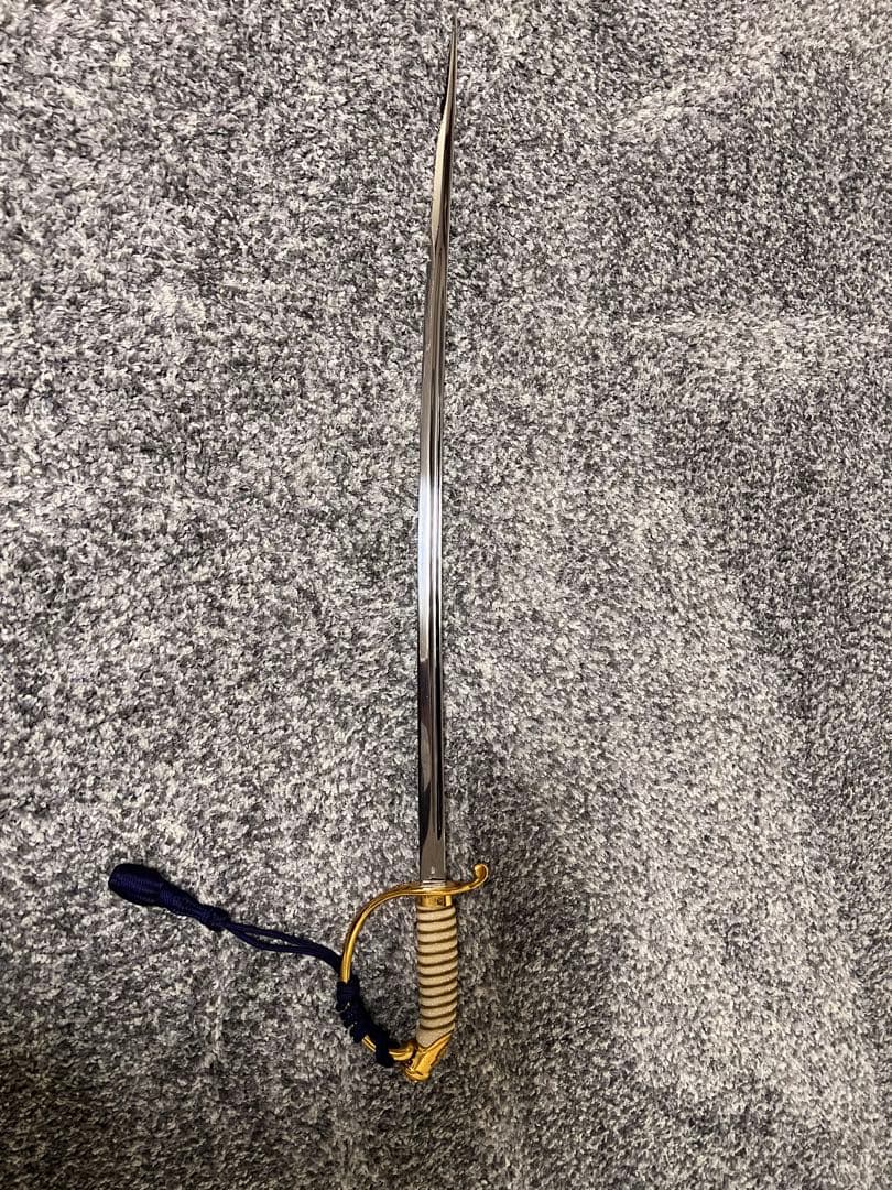 第二次世界大戦以前の自衛隊　指揮刀　サーベル　軍刀　日本刀　全長約90cm
