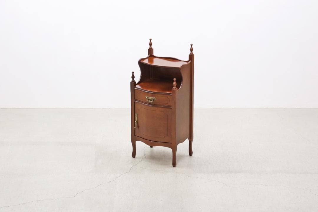 ヴィンテージ クラシカル キャビネット ベッドサイド ラック アンティーク