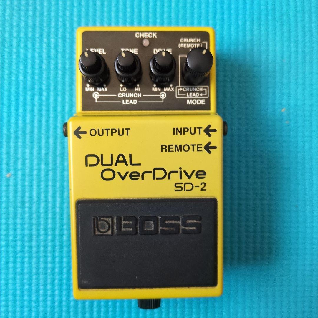 廃盤　BOSS DUAL OverDrive SD-2