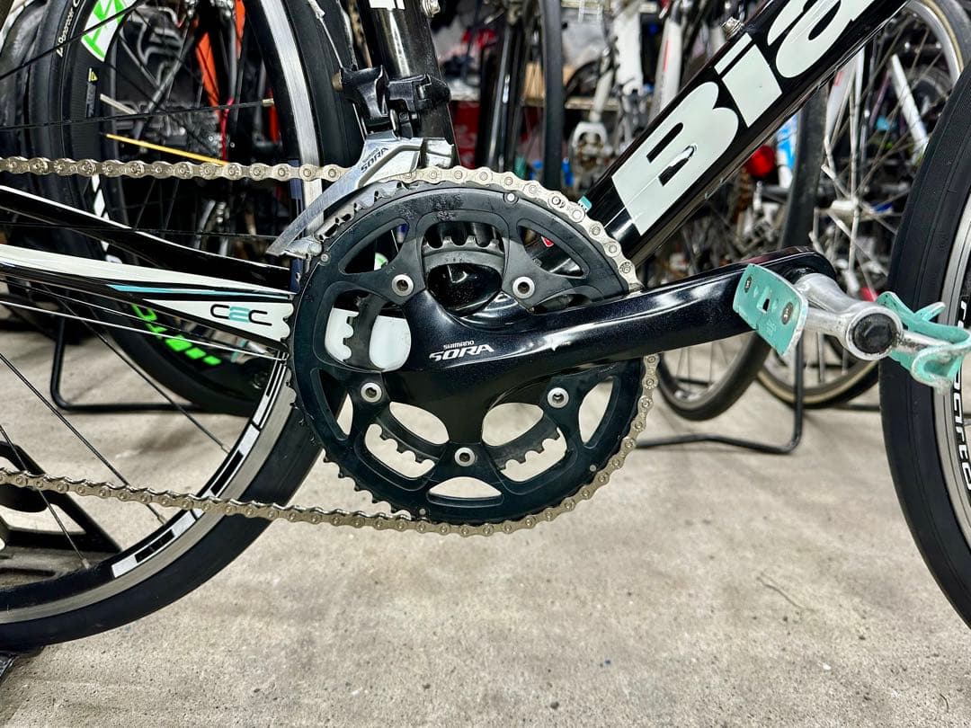 ビアンキ intenso基本分解発送送料無料！完成車配送もご相談ください！