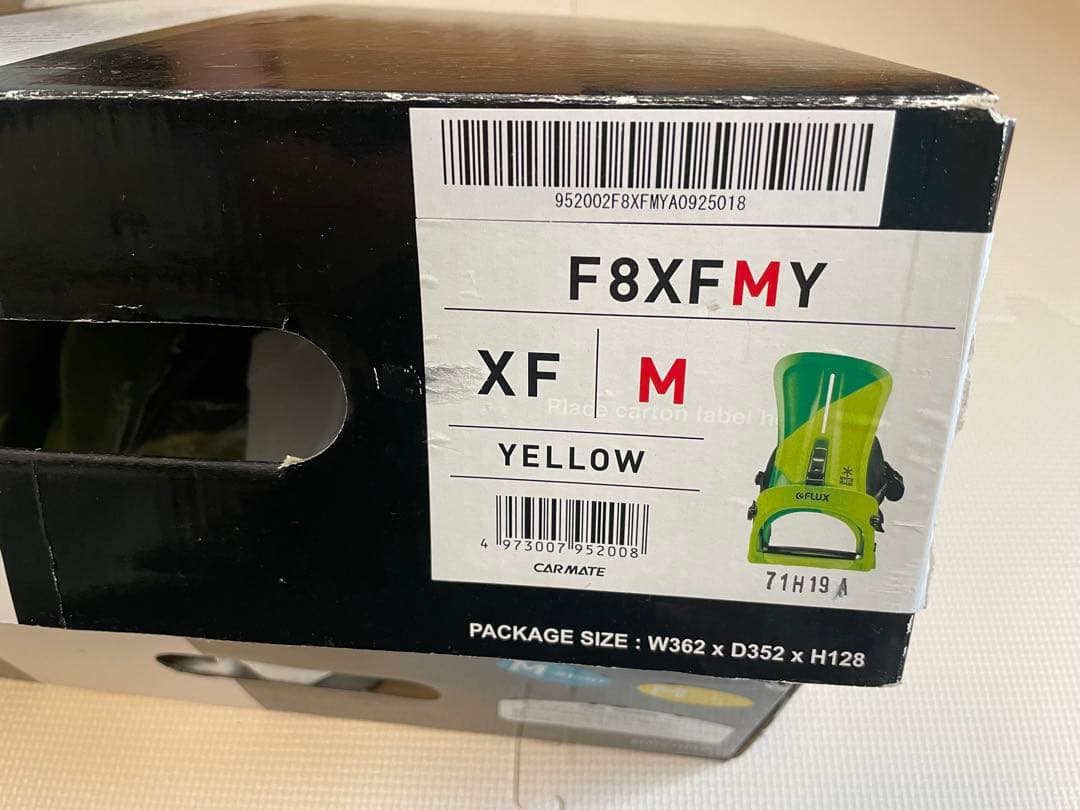 スノーボード FLUX BINDING XF SIZE:M