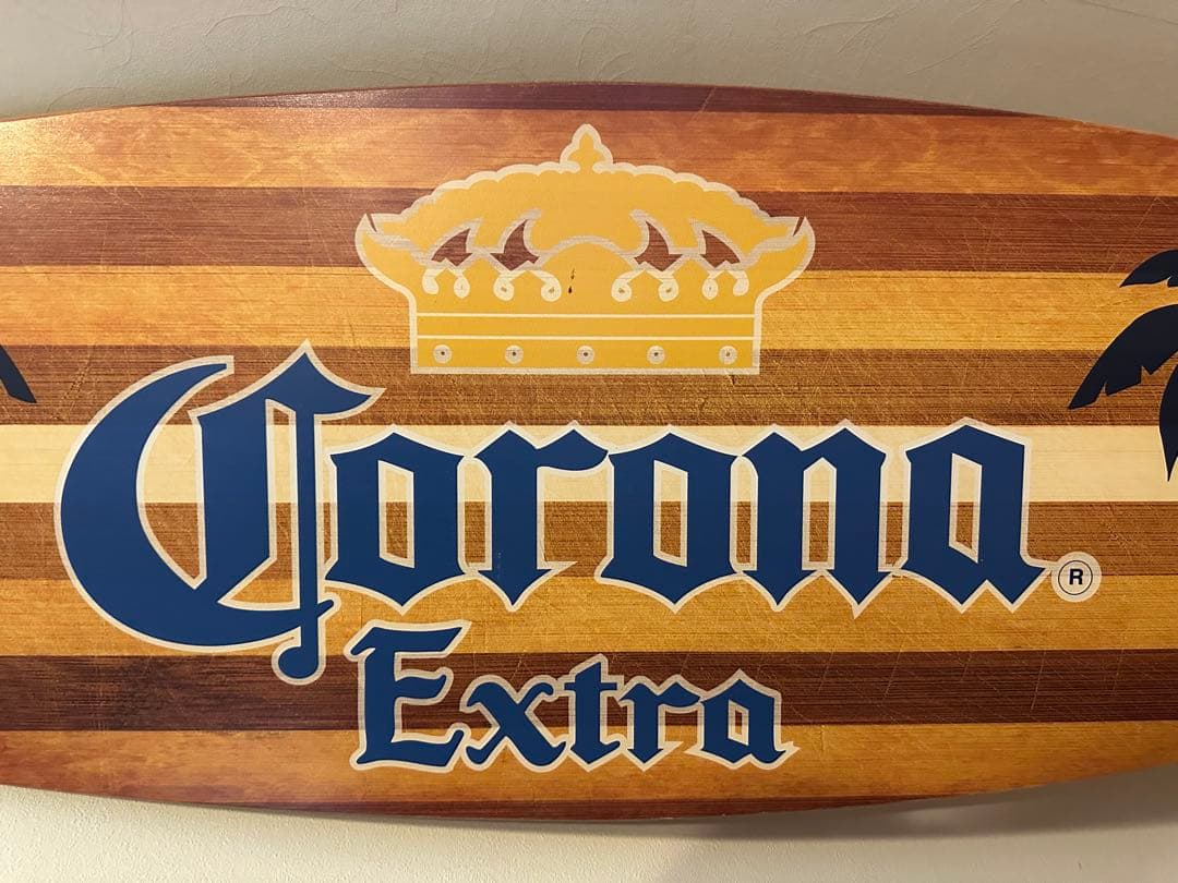 Corona Extra サーフボード型 ディスプレイ　コロナビール