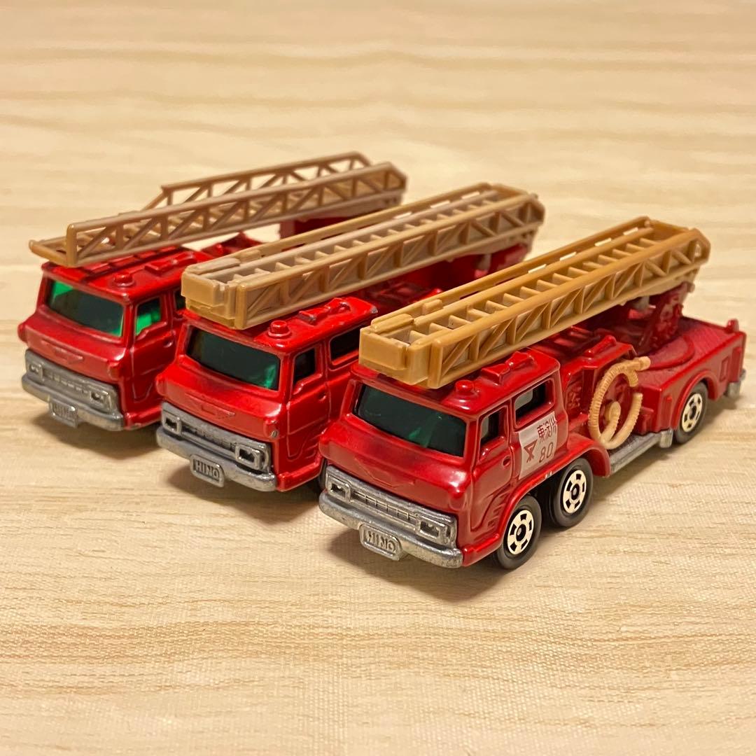 トミカ 日野ファイアーエンジン 東淀川含む3台セット No.29