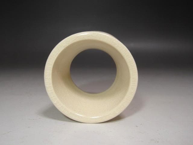 ☆　14代　沈壽官　薩摩蓋置　裏千家　十五代　鵬雲斎の花押がございます☆y612