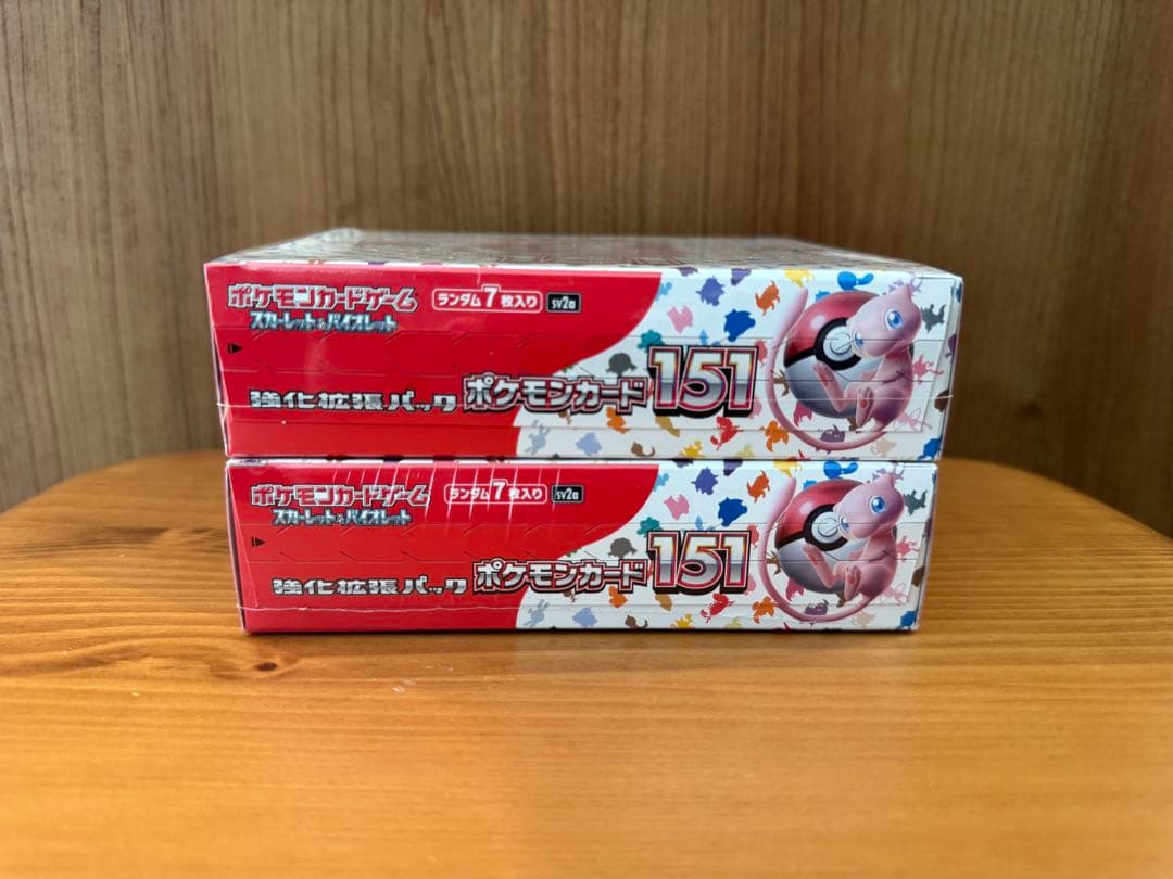 ポケモンカードゲーム 151 未開封BOX(シュリンク付き)