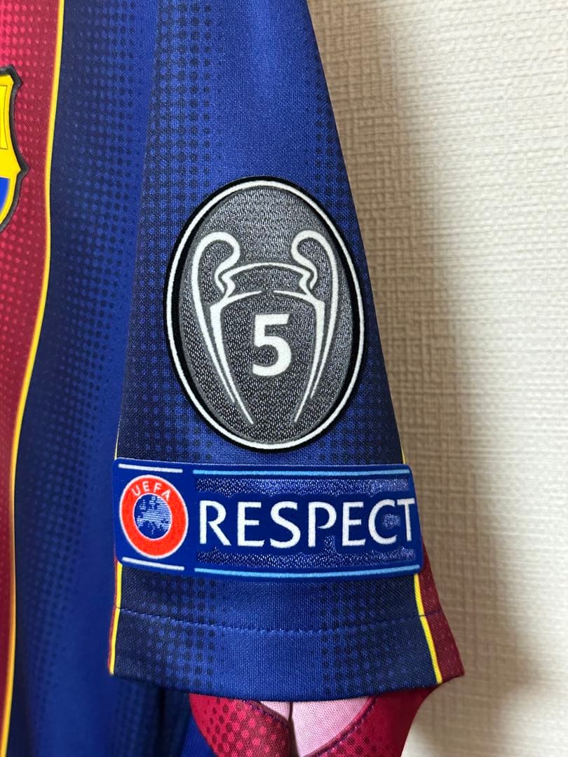 バルセロナ 20-21 ユニフォーム CL仕様 メッシラストイヤー