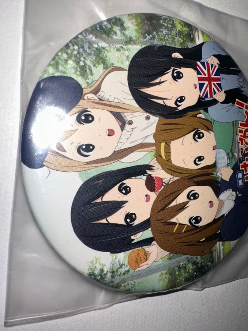 けいおん 映画 イギリス　ロンドン 缶バッジ