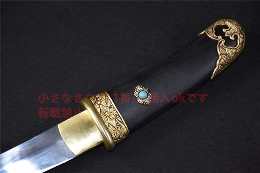 梅ナイフ 古兵器   武具　刀装具　日本刀　模造刀   居合刀 短刀