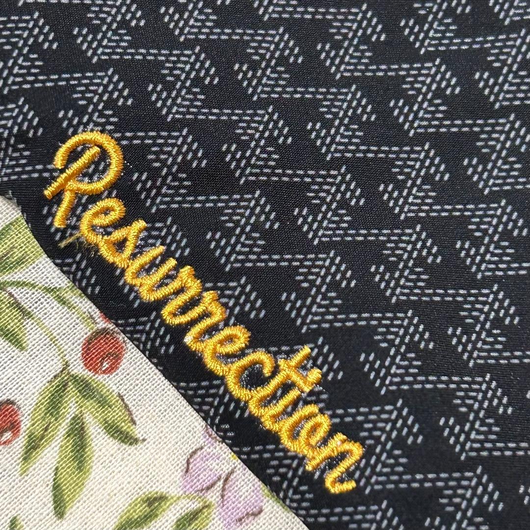 Resurrection GMフルパターンスカート ブラック サイズS