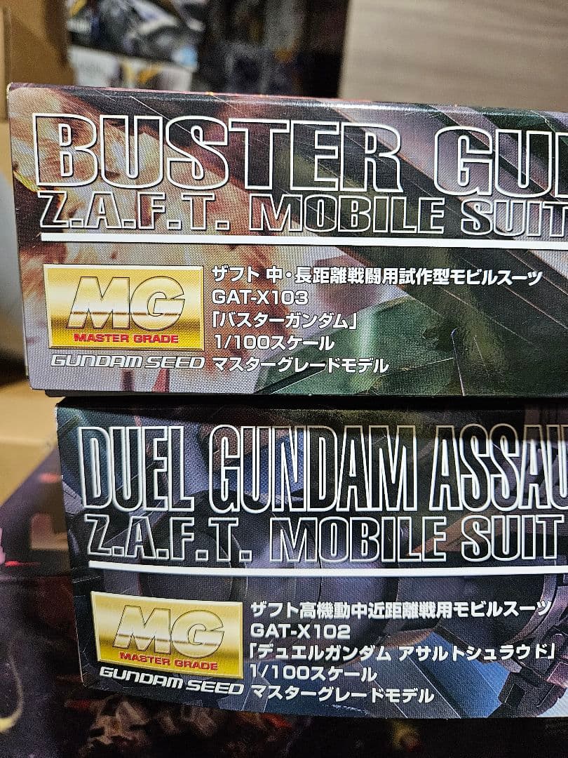 ろ*ん様 MG デュエルガンダム　バスターガンダム　2点セット