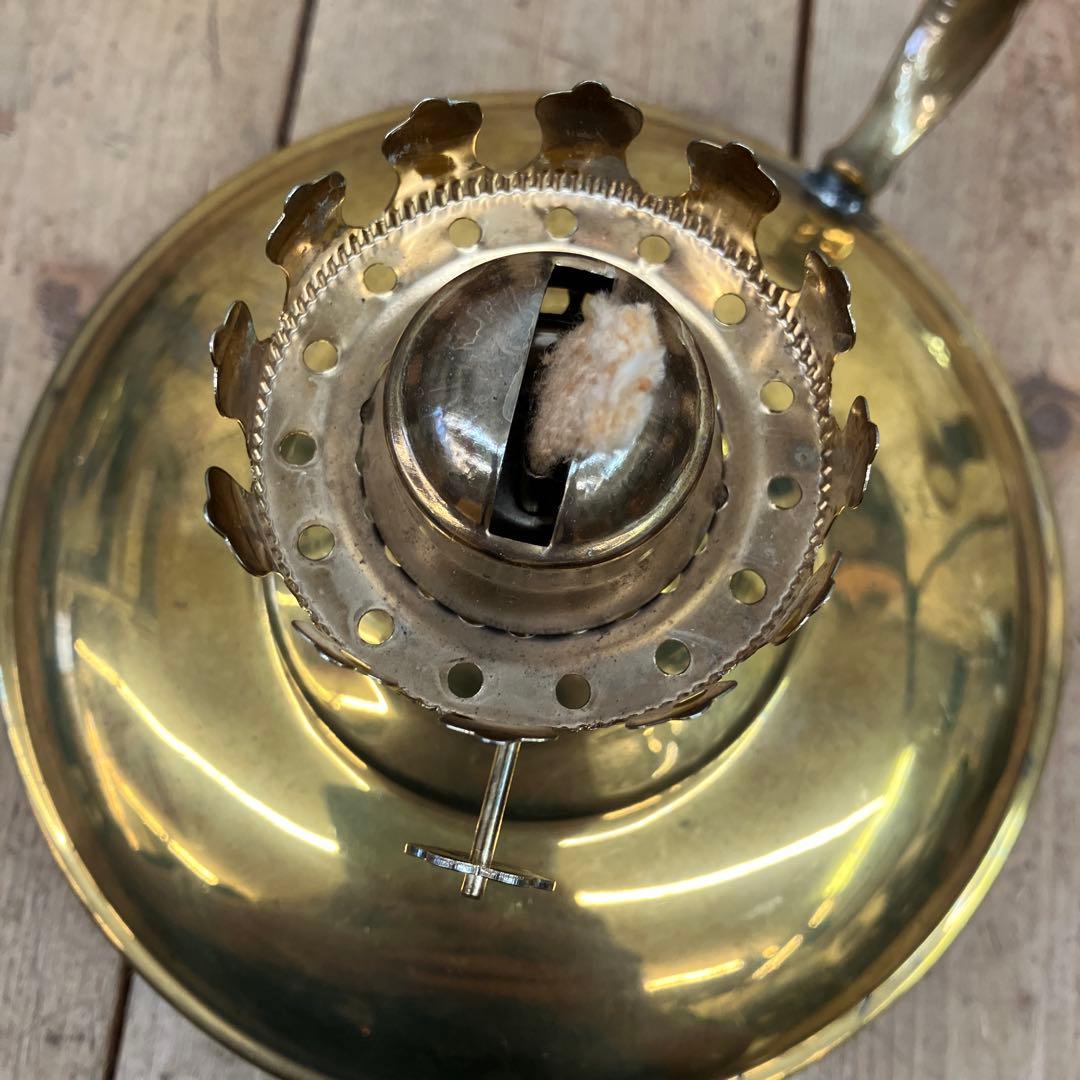 ビンテージ レトロ ガラス製 ランタン オイルランプ ガラスランプ 照明器具