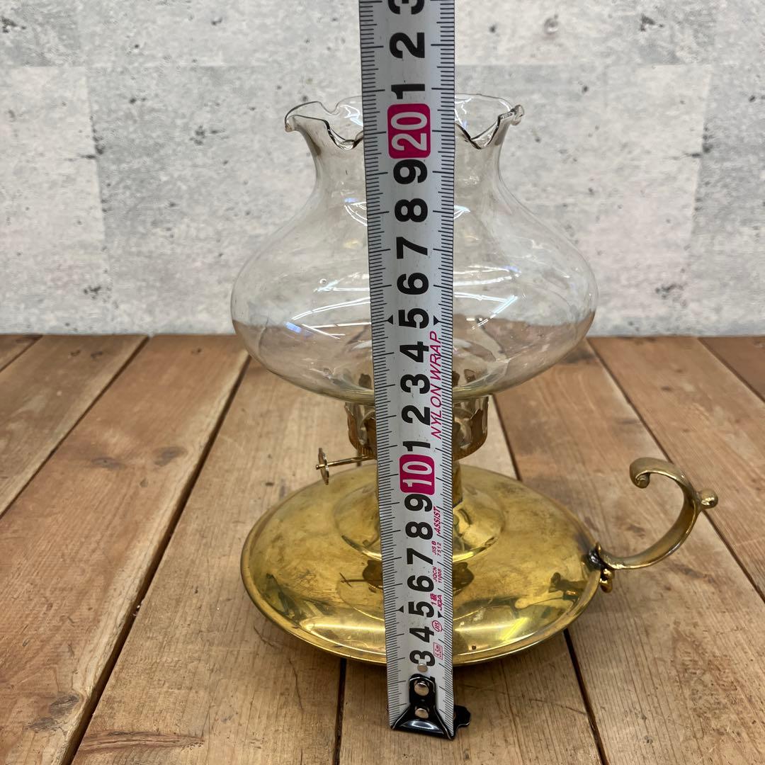 ビンテージ レトロ ガラス製 ランタン オイルランプ ガラスランプ 照明器具