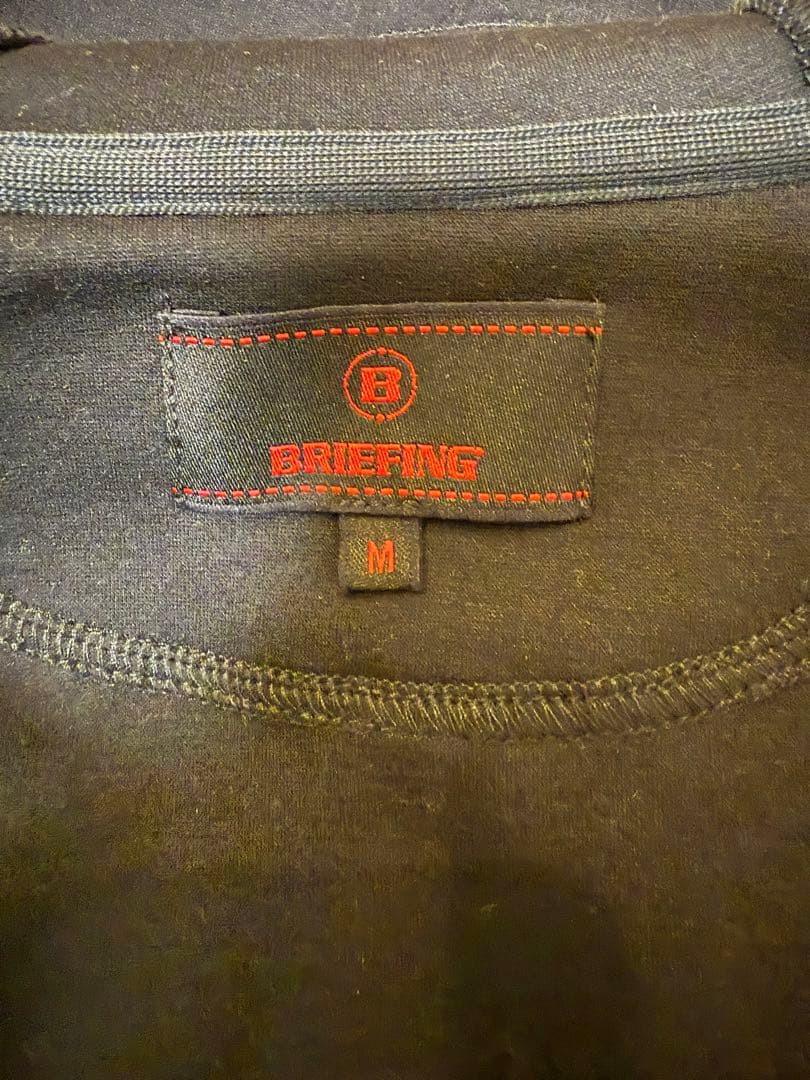 美品　BRIEFING ブリーフィング 3D ロゴ ジャケット サイズＭ　黒