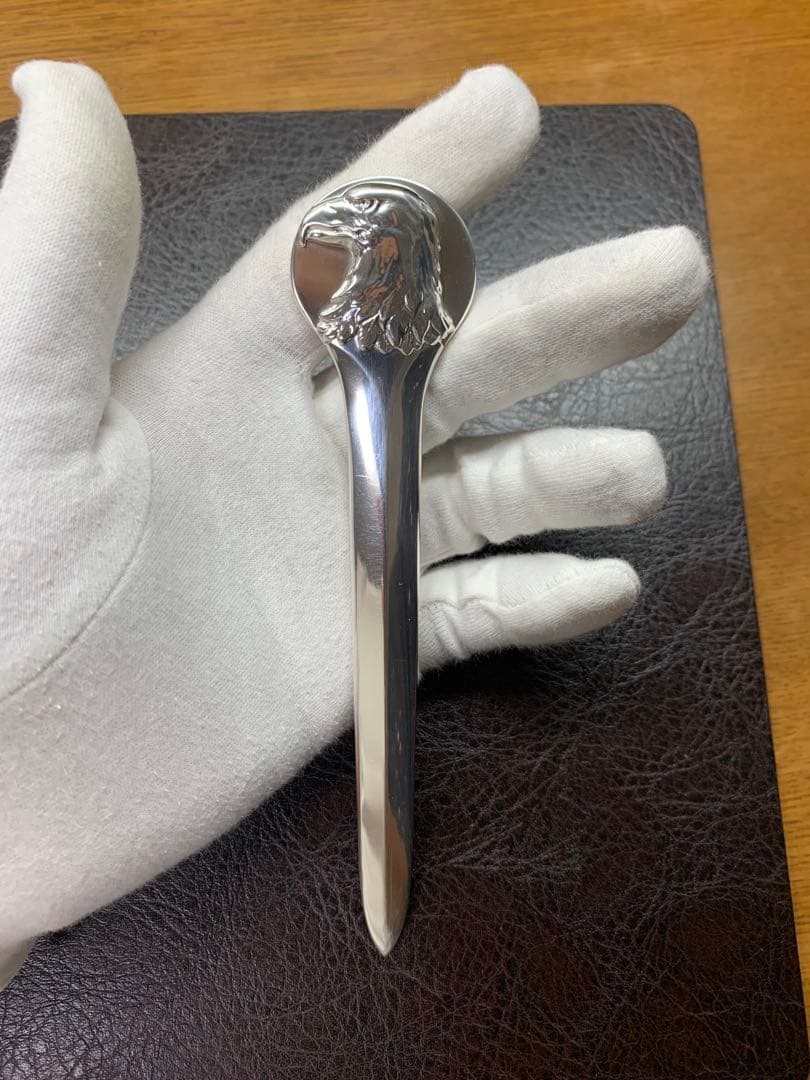 【TIFFANY純銀製】イーグルヘッド レターオープナー