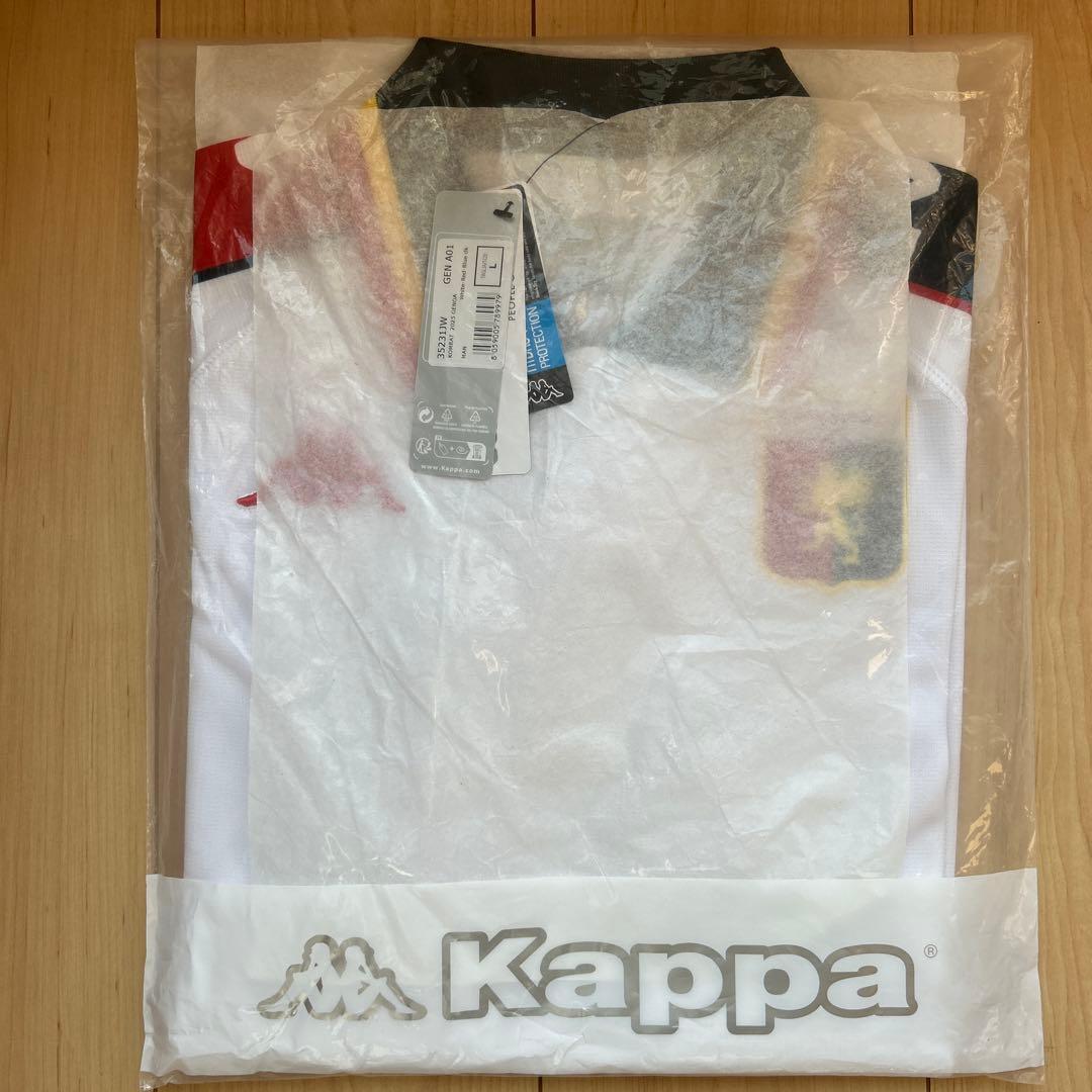 正規品新品☆ジェノアCFC99/00アウェイ復刻ユニフォームLサイズ☆カッパ長袖