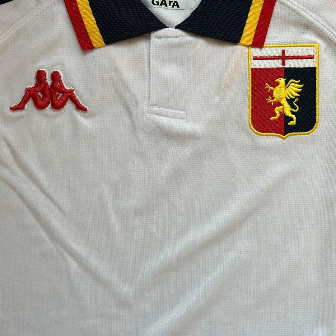 正規品新品☆ジェノアCFC99/00アウェイ復刻ユニフォームLサイズ☆カッパ長袖