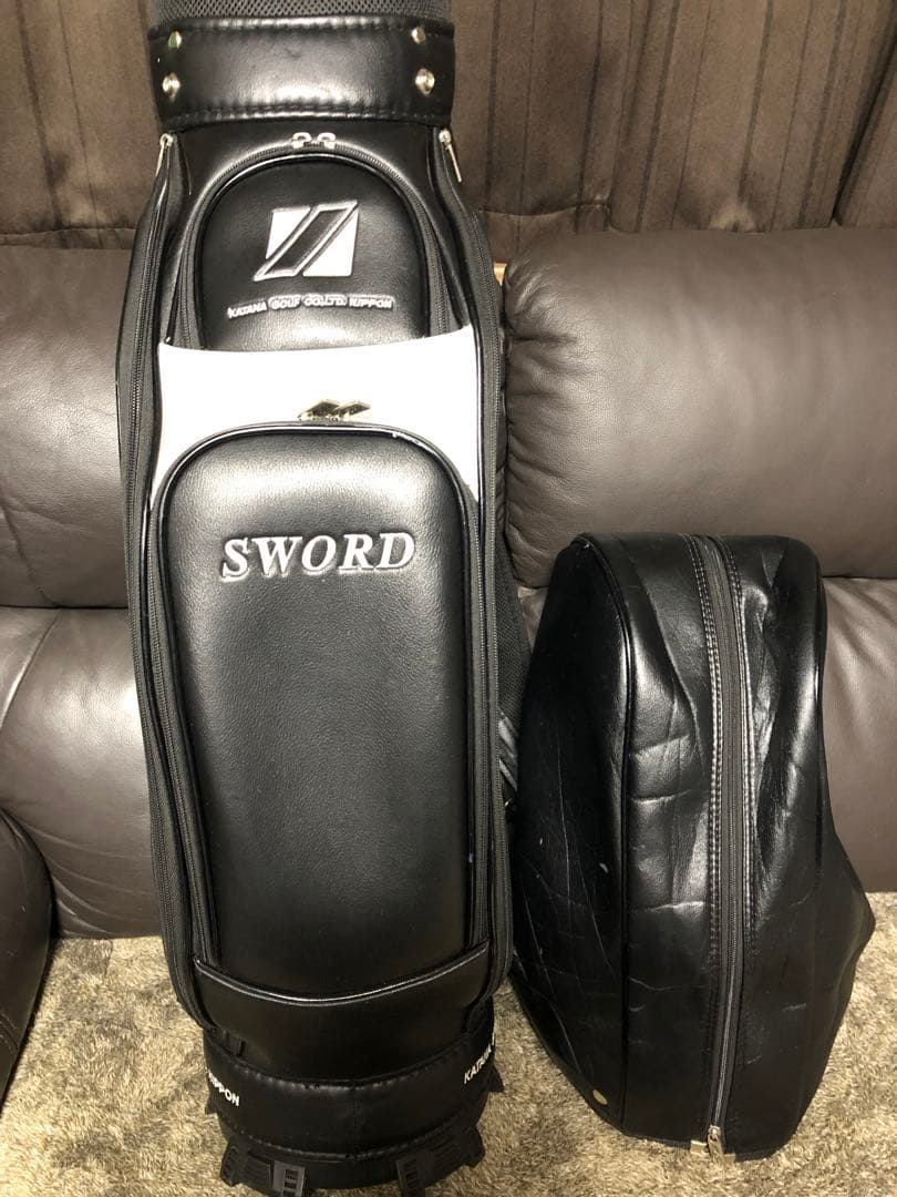 【送料込み】ソード　キャディバッグ　SWORD ゴルフバッグ