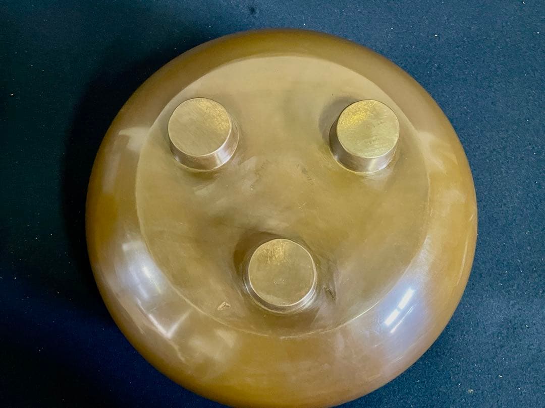 割引❣️【未使用 美品】「母」 唐銅 風炉 助伝 共箱 茶道具（1014あ③）