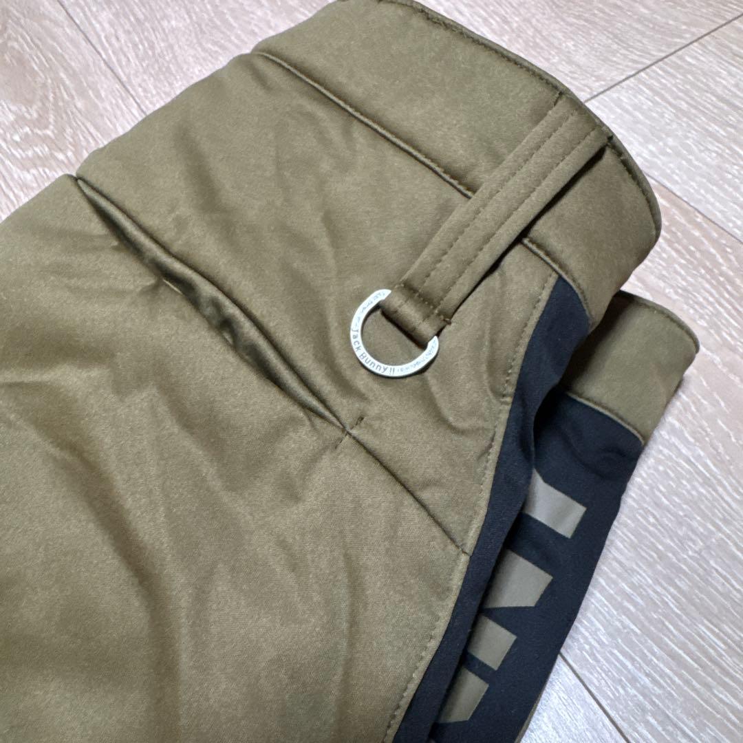 JACK BUNNY ゴルフパンツ冬ヒートテックオリーブ色