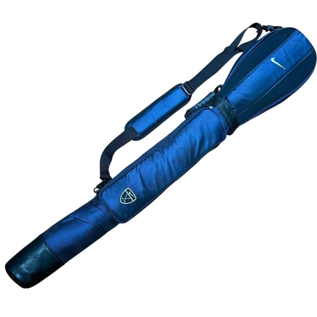 ✨極美品✨　NIKE ナイキ　 ゴルフ　キャディバッグ ネイビー　ショルダー