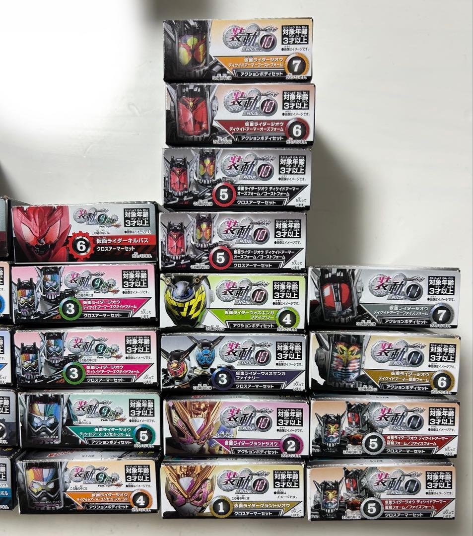 未開封 仮面ライダージオウ 装動外伝 SO-DO 42点セット