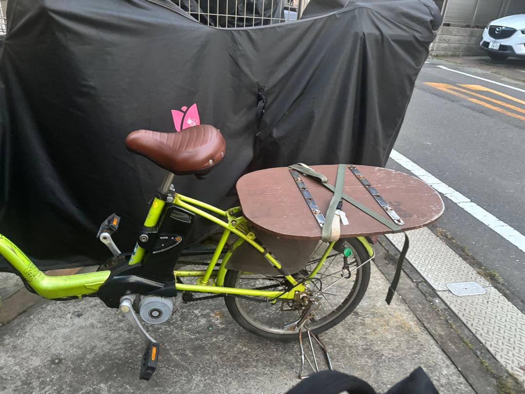 パナソニック　ギュットミニ　バッテリー２つ　トランポ仕様　大きな荷物運べます