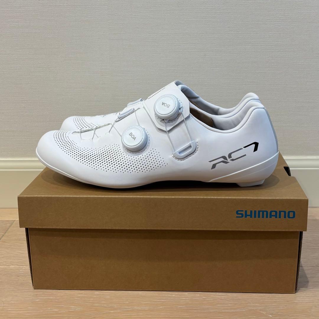 SHIMANO RC7 ホワイト シューズ　サイズ42