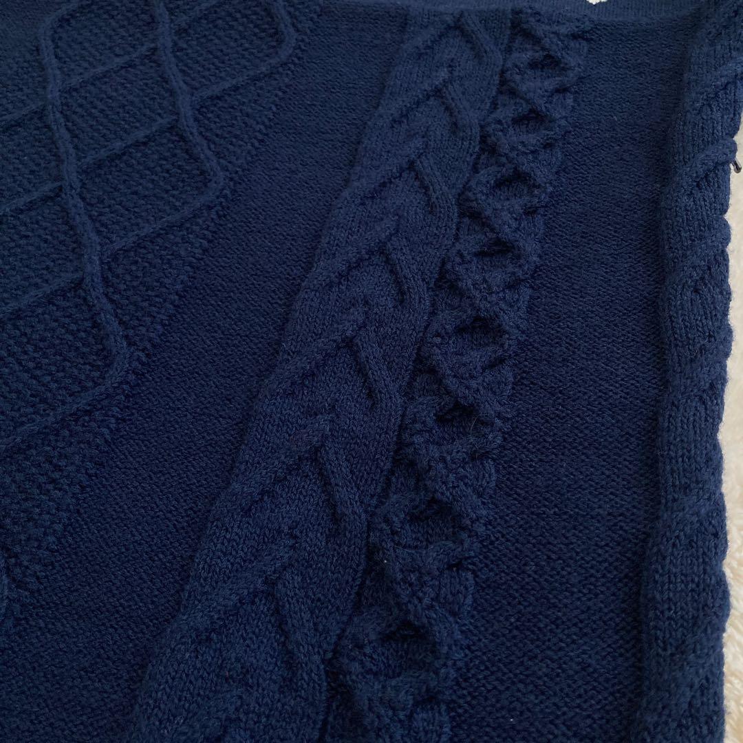 タグ付新品！PEARLY GATESパーリーゲイツ　ケーブルニット　ワンピース