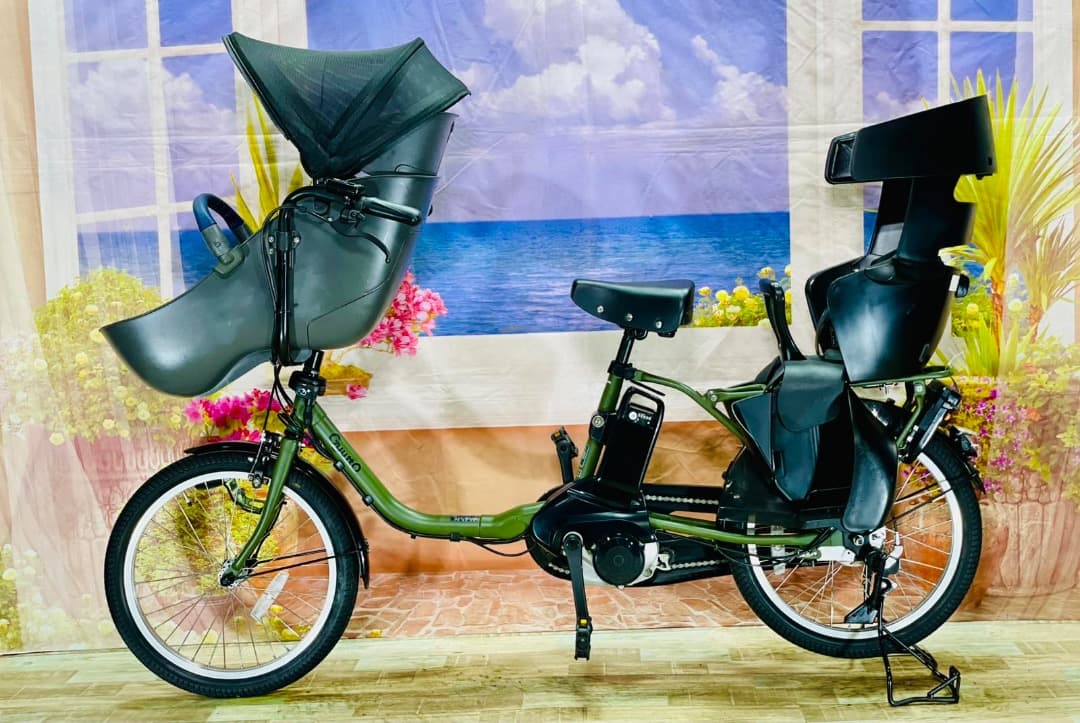 超ハイクラス！　高年式2022モデル⭐️　ギュットクルーム子供乗せ電動Y2622