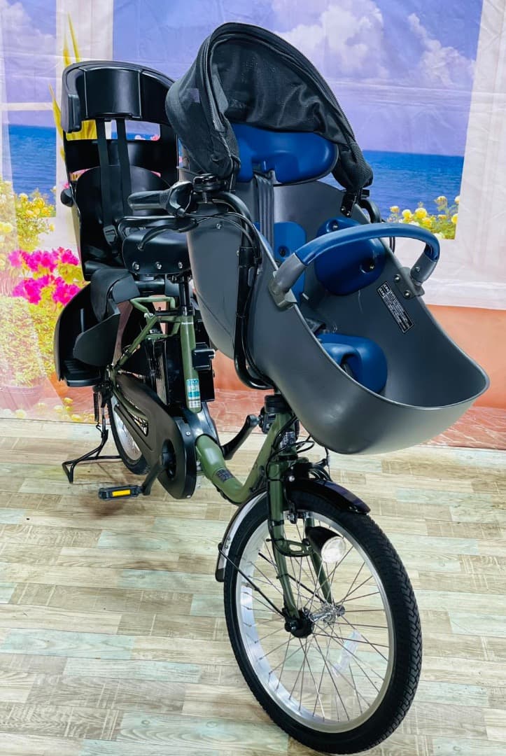 超ハイクラス！　高年式2022モデル⭐️　ギュットクルーム子供乗せ電動Y2622