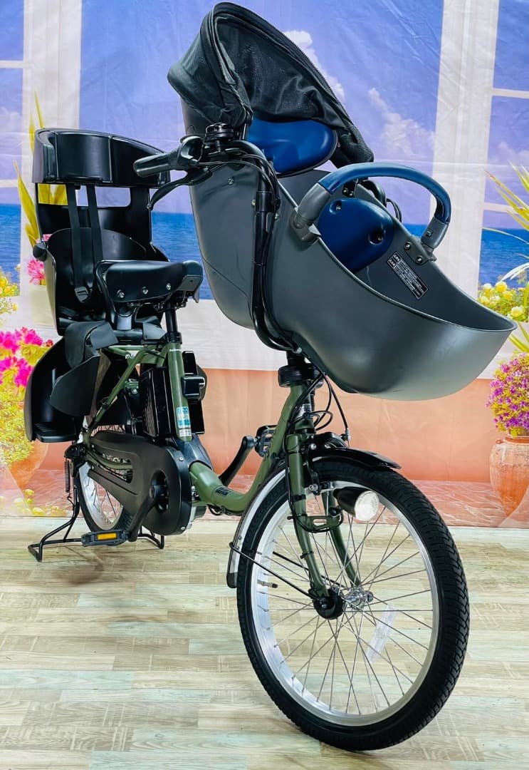 超ハイクラス！　高年式2022モデル⭐️　ギュットクルーム子供乗せ電動Y2622