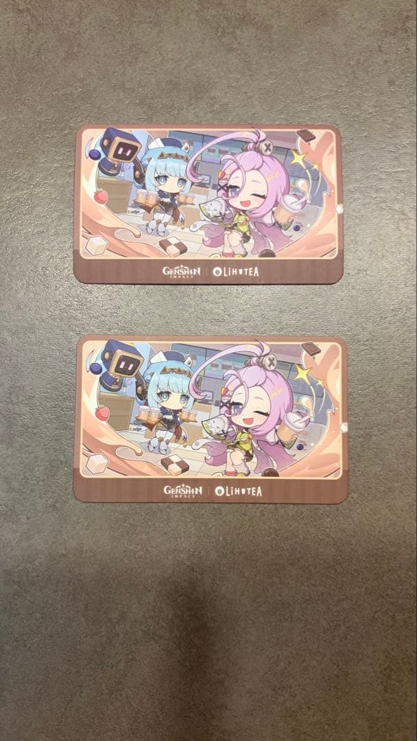 原神 LiHO TEA コラボ シンガポール ノベルティ セット
