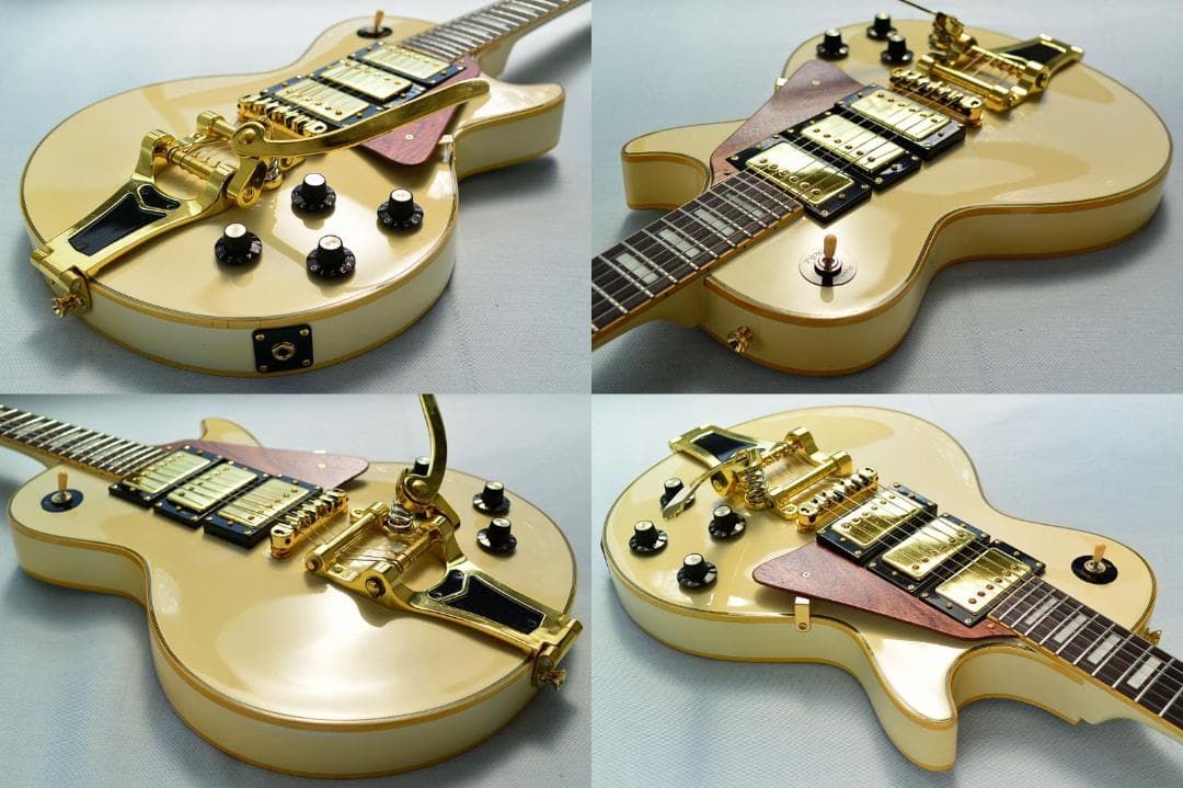 Diamond by Aria 70年代 3PU ビグズビー レスポールカスタム