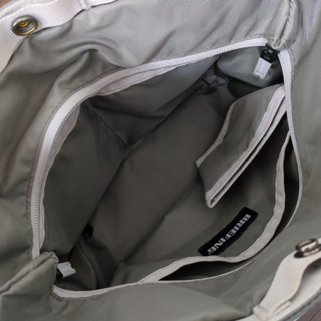 BRIEFING GOLF CART TOTE ECO TWILL　グレー