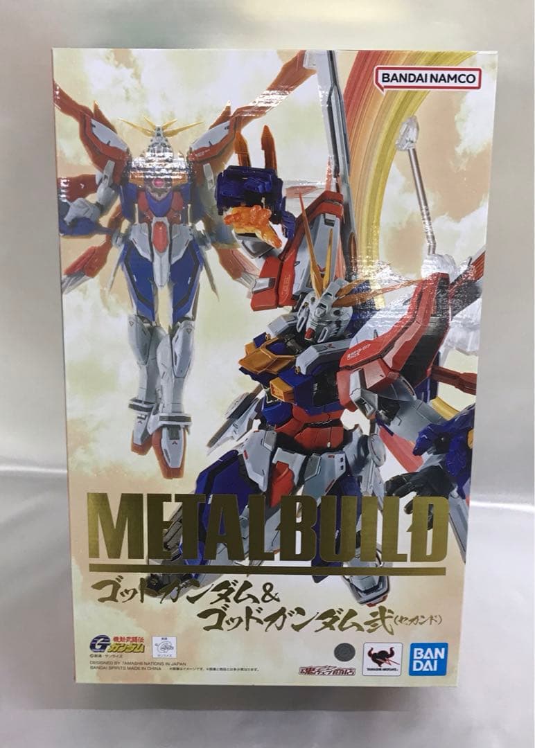 L BUILD ゴッドガンダム＆ゴッドガンダム弐 初期不良修正パーツ付き