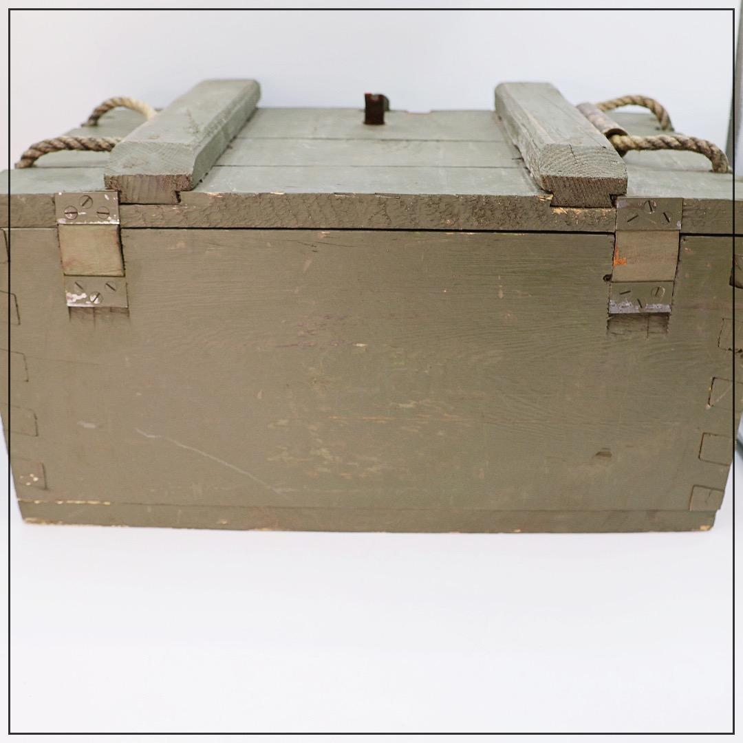 スウェーデン軍｜アンモボックス｜ BX181UN BOX 木箱 収納ケース
