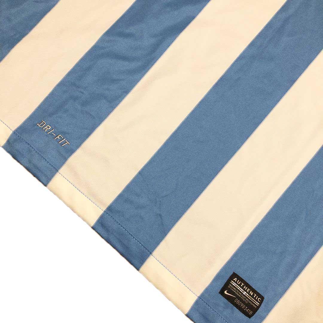 新品未使用 NIKE 2013-14 マラガCF ユニフォーム 水色 白 L