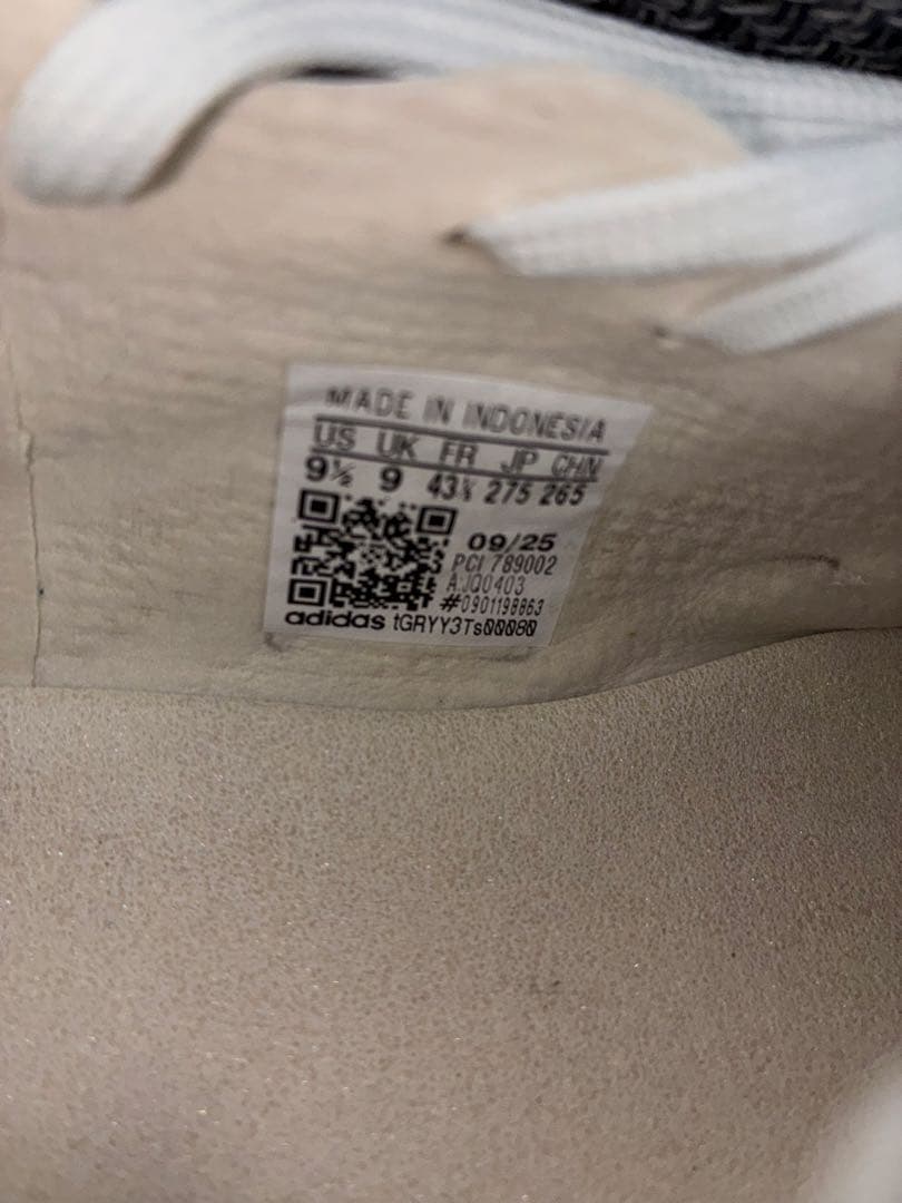 ⚠️ジャンク品　adidas コパピュア4 左27.5,右27