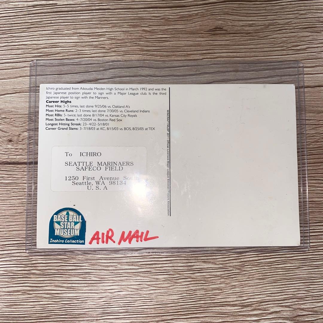 イチロー 鈴木一朗 マリナーズショップ オフィシャルブロマイド MLB公式