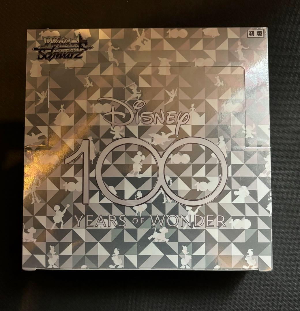 ディズニー 100 1box シュリンク付き ヴァイスシュヴァルツ